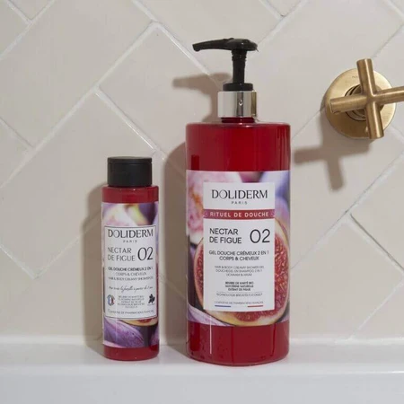 Крем-гель для душа Fig Nectar 2 в 1, крем-шампунь с экстрактом инжира, Doliderm, 1 л: цены и характеристики