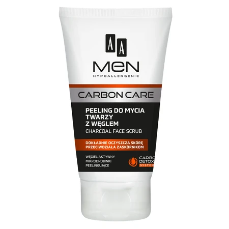 AA Men Carbon Care, скраб для лица с глиной, 150 мл: цены и характеристики