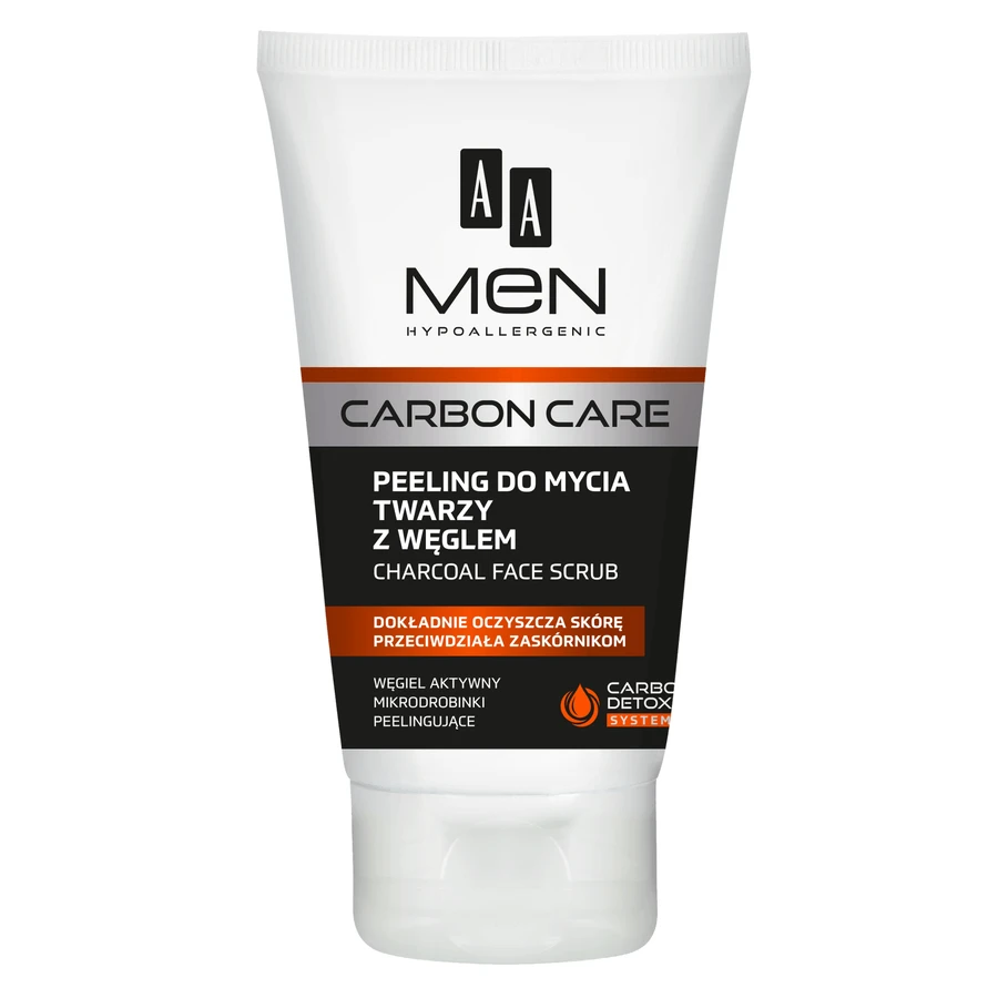 AA Men Carbon Care, скраб для лица с глиной, 150 мл: цены и характеристики