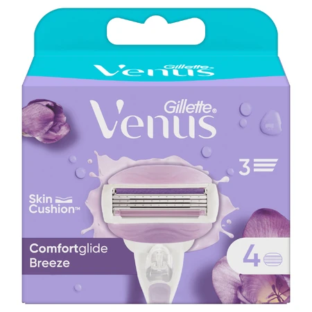 Gillette Venus Breeze, змінні картриджі, 4 штуки: ціни та характеристики