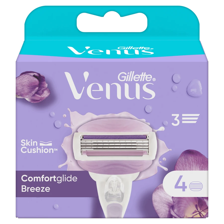Gillette Venus Breeze, змінні картриджі, 4 штуки: ціни та характеристики