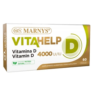 Vitahelp Вітамін D 4000 МО, 60 капсул, Marnys