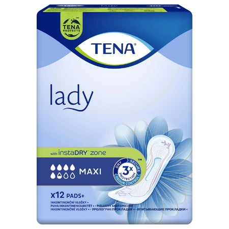 Набір Tena Lady, спеціалізовані гігієнічні рушники, максі, 2 x 12 шт + труси ProSkin Pants Normal chonic, розмір M та L, 2 зразки: ціни та характеристики