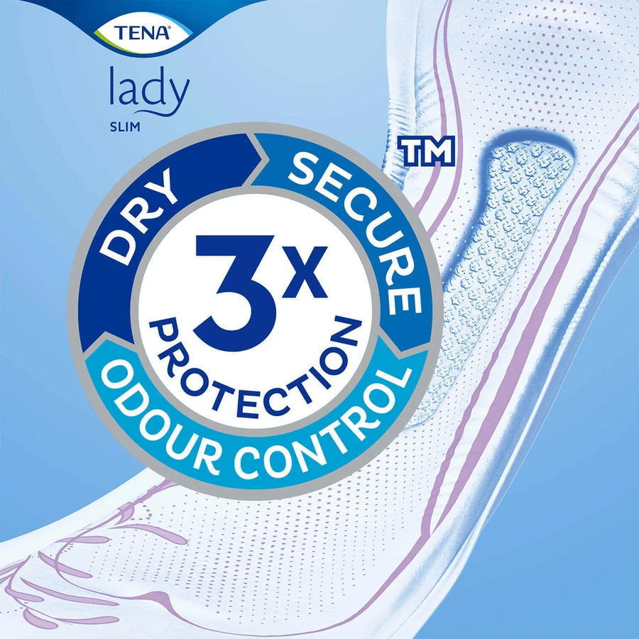 Набір Tena Lady, спеціалізовані гігієнічні рушники, максі, 2 x 12 шт + труси ProSkin Pants Normal chonic, розмір M та L, 2 зразки: ціни та характеристики
