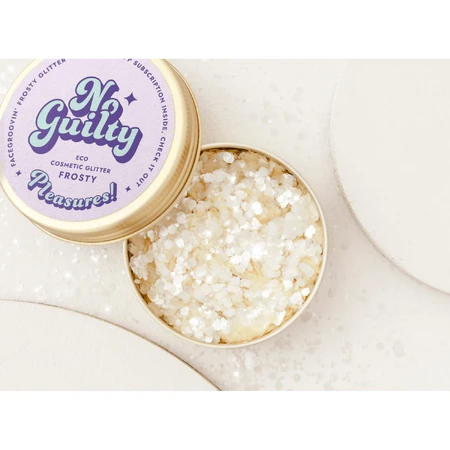 Министерство хорошего мыла Facegroovin' Eco Glitter, био-глиттер для украшения тела и лица, морозный, 10 г: цены и характеристики