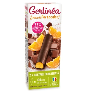Шоколадно-апельсиновые батончики Mini Pack, 62 г, Gerlinea