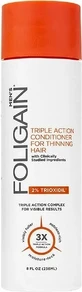 Foligain Кондиционер тройного действия против выпадения волос с 2% триоксидилом для мужчин 236 мл 1×236 мл, Кондиционер против выпадения волос