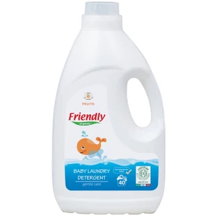 Жидкий стиральный порошок Friendly organic фрукты, органический, 2000 мл (40 стирок)