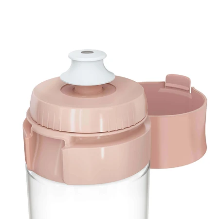 Brita Vital, бутылка с фильтром 0,6 л, персиковая + фильтр MicroDisc, 2 шт.: цены и характеристики