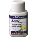 MedPharma ELEZO 20MG + Vit. C 1×37 табл, элезо: цены и характеристики