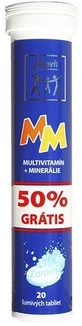 Здровіт МУЛЬТИВІТАМІН + МІНЕРАЛИ 50% безкоштовно 20 таблеток, що миються