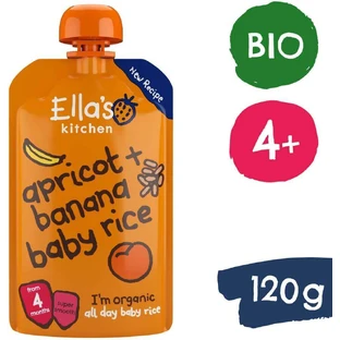 Ella's Kitchen BIO Baby риа, банан и мархуа 120 г