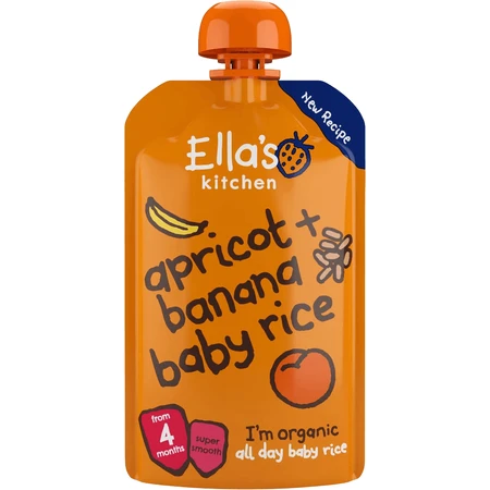 Ella's Kitchen BIO Baby риа, банан и мархуа 120 г: цены и характеристики