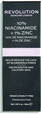 Revolution Skincare Сыворотка от угрей и пор - 10% ниацинамид + 1% цинк Сыворотка 1×1 шт.