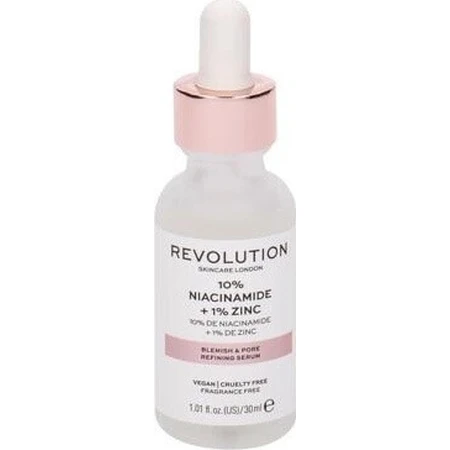 Сироватка для очищення шкіри від плям і пор Revolution Skincare - 10% ніацинамід + 1% цинк 1×1 шт.: ціни та характеристики