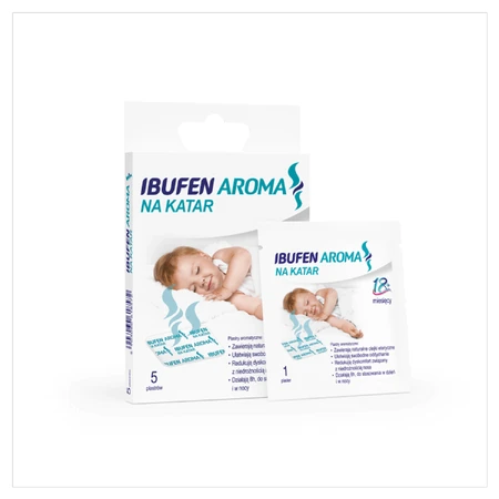 Ibufen Aroma Na Katar, ароматичний пластир, після 18 місяців, 5 шт.: ціни та характеристики