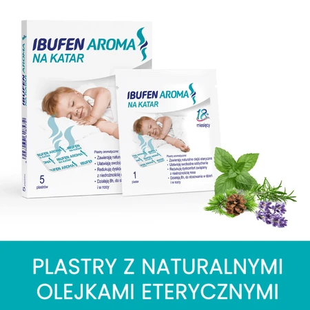Ibufen Aroma Na Katar, ароматичний пластир, після 18 місяців, 5 шт.: ціни та характеристики