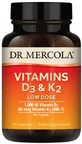 Swanson Vitamins D3 &amp; K2, вітамін D 2000 МО + вітамін K 75 мкг, 60 вегетаріанських капсул