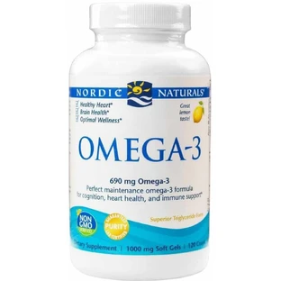 Омега-3 лимон 690 мг (120 капсул) Nordic Naturals