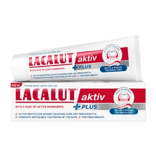 Lacalut Aktiv Plus зубна паста, 75 мл