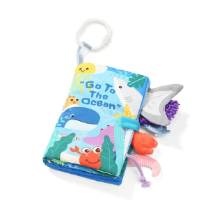 BabyOno, сенсорная книжка, Go To The Ocean, 1 шт.