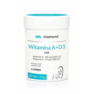 Вітамін А + D3 MSE 120 капсул Dr Enzmann