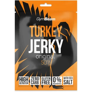 GymBeam В'ялена індичка Original 50 г