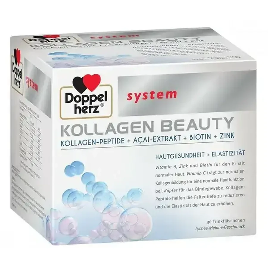 Doppelherz System Kollagen Beauty, 25 мл x 30 ампул: цены и характеристики