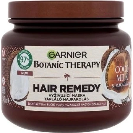 Garnier Botanic Therapy Hair Remedy Coco Milk Macadamia 1×340 мл, живильна маска для сухого волосся 340 мл: ціни та характеристики