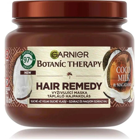 Garnier Botanic Therapy Hair Remedy Coco Milk Macadamia 1×340 мл, живильна маска для сухого волосся 340 мл: ціни та характеристики