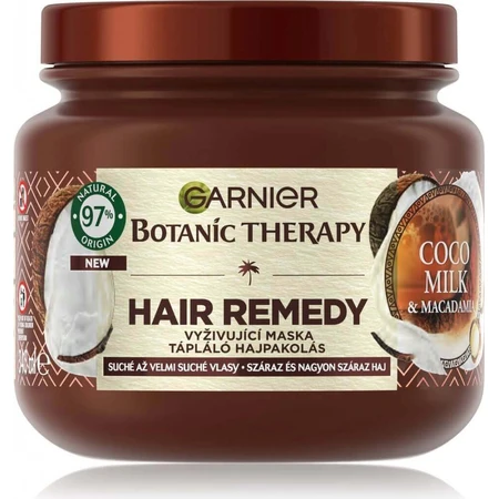 Garnier Botanic Therapy Hair Remedy Coco Milk Macadamia 1×340 мл, живильна маска для сухого волосся 340 мл: ціни та характеристики