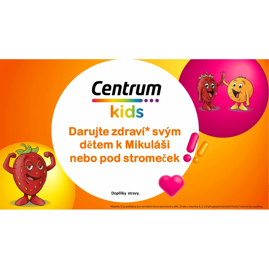 Centrum Kids Gummies Мультифрукт, 2 х 60 шт.: ціни та характеристики