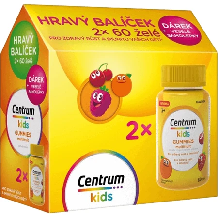 Centrum Kids Gummies Мультифрукт, 2 х 60 шт.: ціни та характеристики