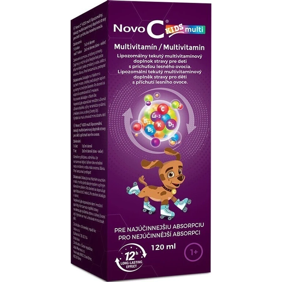Мультивитамины Novo C Multivitamin Kids липосомальная форма,120 мл: цены и характеристики