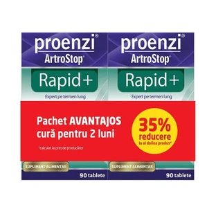 Проензи АртроСтоп Рапид+ Walmark Proenzi ArtroStop Rapid+, 2 шт. по 90 капсул