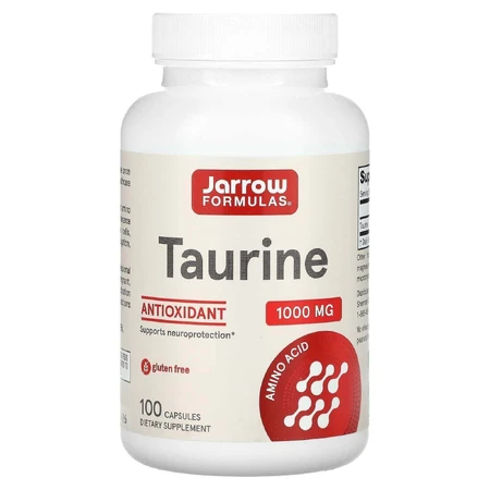 Таурин 1000 мг, антиоксидантная аминокислота Jarrow Formulas, 100 капсул, Secom: цены и характеристики