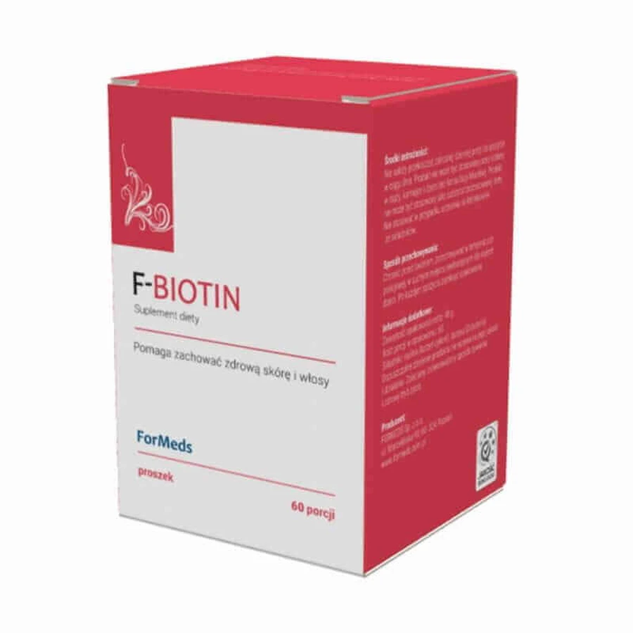BIOTIN POWDER 60 порций Formeds: цены и характеристики