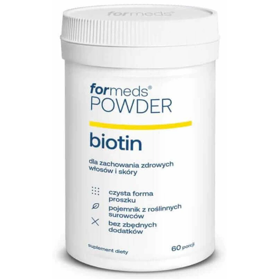 BIOTIN POWDER 60 порций Formeds: цены и характеристики