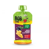 Натуральный смузи из банана и черной смородины, 120 г, Bob Snail
