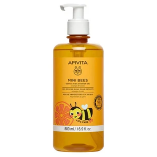 Детский гель для душа Mini Bees Gentle Kids, 500 мл, Apivita
