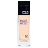 Maybelline Fit Me Luminous + Smooth Foundation Освітлюючий тональний крем для обличчя 115 Ivory, 30 мл