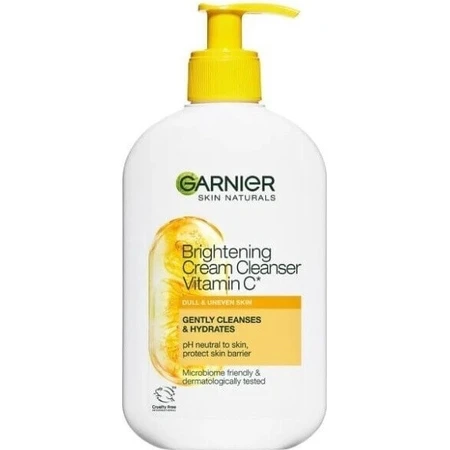 Garnier Skin Naturals Освітлюючий очищуючий крем з вітаміном С 1×250 мл, очищуючий крем: ціни та характеристики