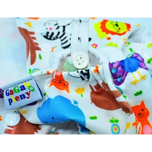 Подгузники GaGa's Diapers Cloth Diaper AIO Zoo