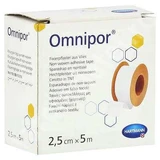 Пластир гіпоалергенний на паперовій основі Omnipor (900437), 2,5смх5м, 1шт, Hartmann