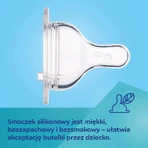 Canpol Babies Easy Start, пляшечка проти кольок, з широким горлом, з ручками, Bonjur Paris, синя, від 12 місяців, 300 мл: ціни та характеристики