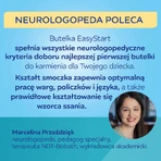 Canpol Babies Easy Start, пляшечка проти кольок, з широким горлом, з ручками, Bonjur Paris, синя, від 12 місяців, 300 мл: ціни та характеристики