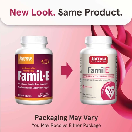 Famil-E Jarrow Formulas, 60 капсул, Secom: цены и характеристики