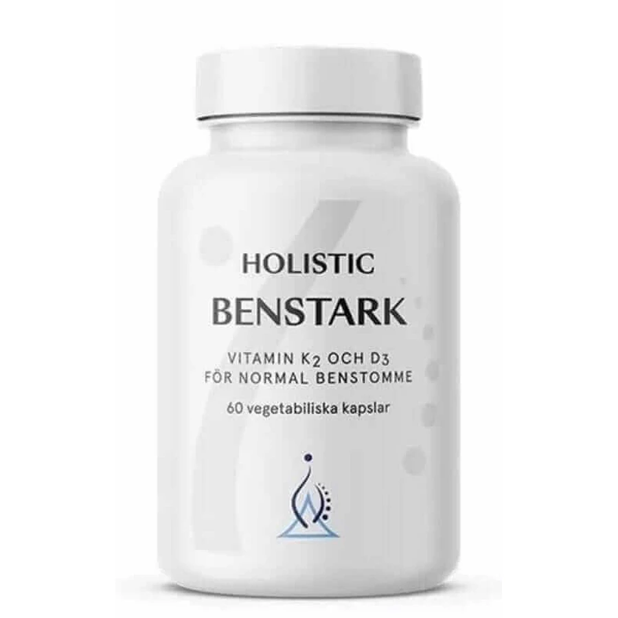 Holistic Benstark K2, D3, C, Бор, Магній, Цинк, Марганець - 60 вегетаційних капсул: ціни та характеристики