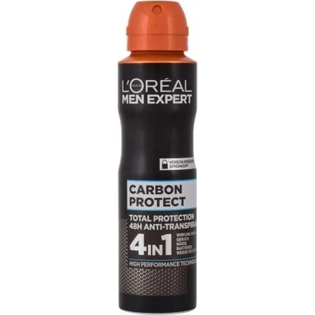 L'Oréal Paris Men Expert Carbon Protect AP 1×150 мл, антиперспирант-спрей: цены и характеристики