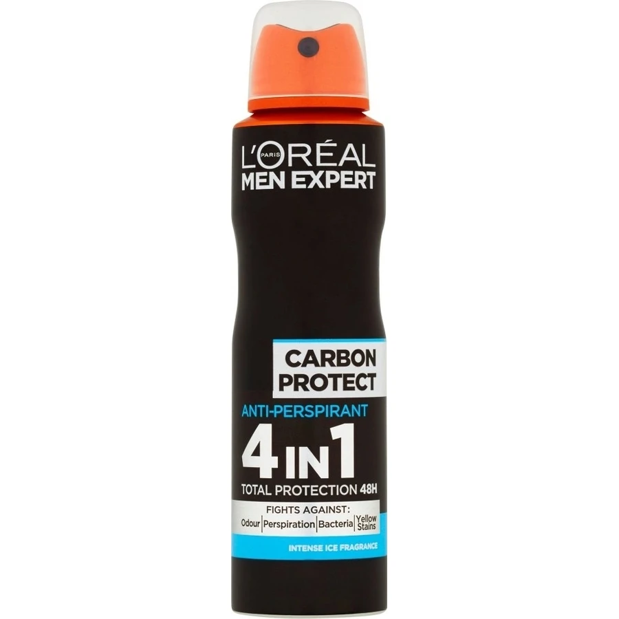 L'Oréal Paris Men Expert Carbon Protect AP 1×150 мл, антиперспирант-спрей: цены и характеристики